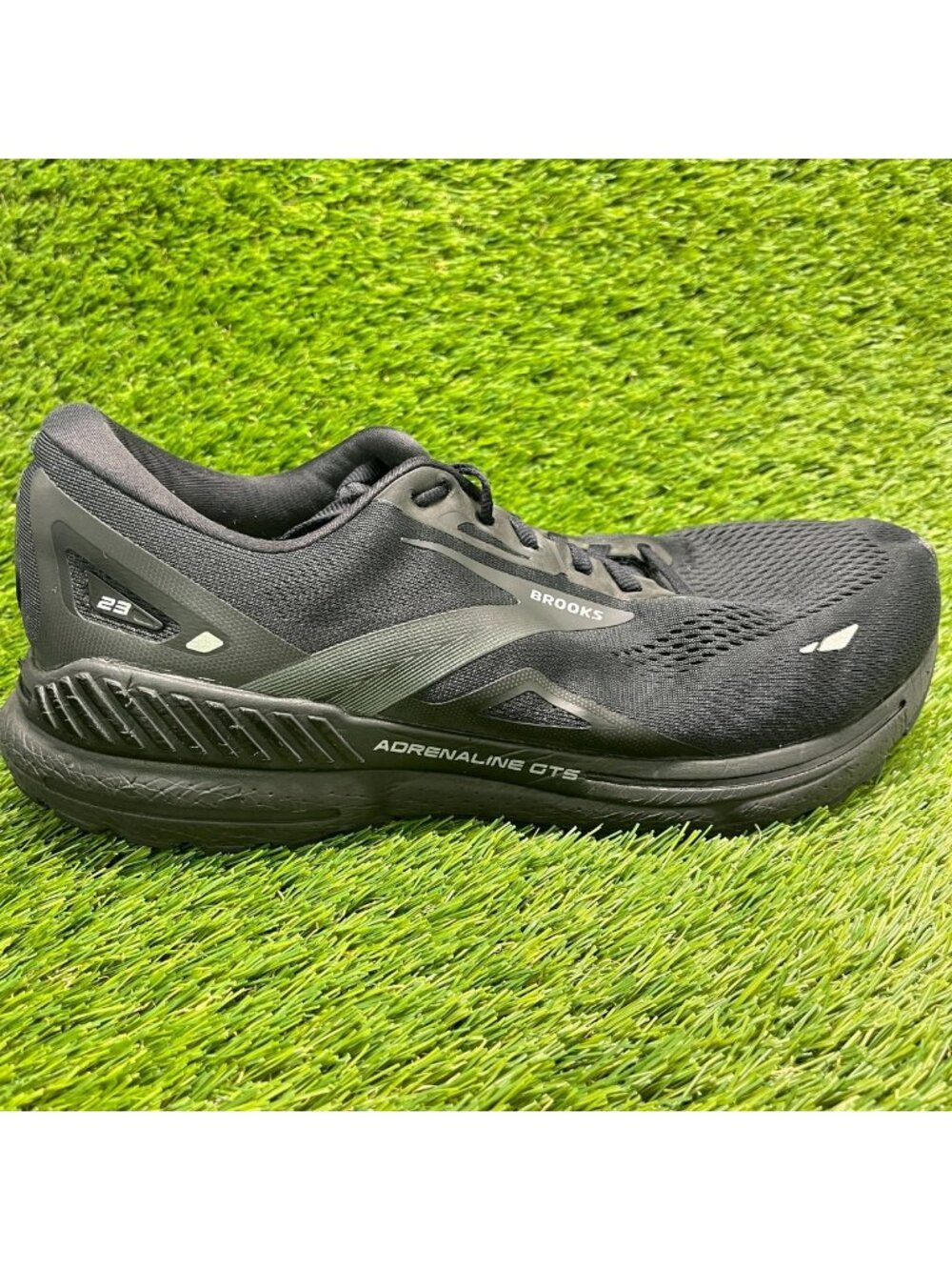Brooks Adrenaline GTS 23 Mens Size 11 4E Black Athletic Running Shoes Sneakers